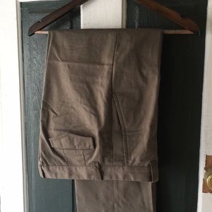 John Varvatos olive green dress pants
